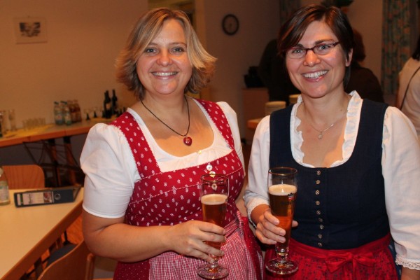 geteiltes Weißbier - für die Stimme ;)